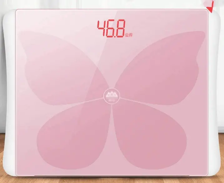 ZLZZY Pink Precision Bathroom Scales