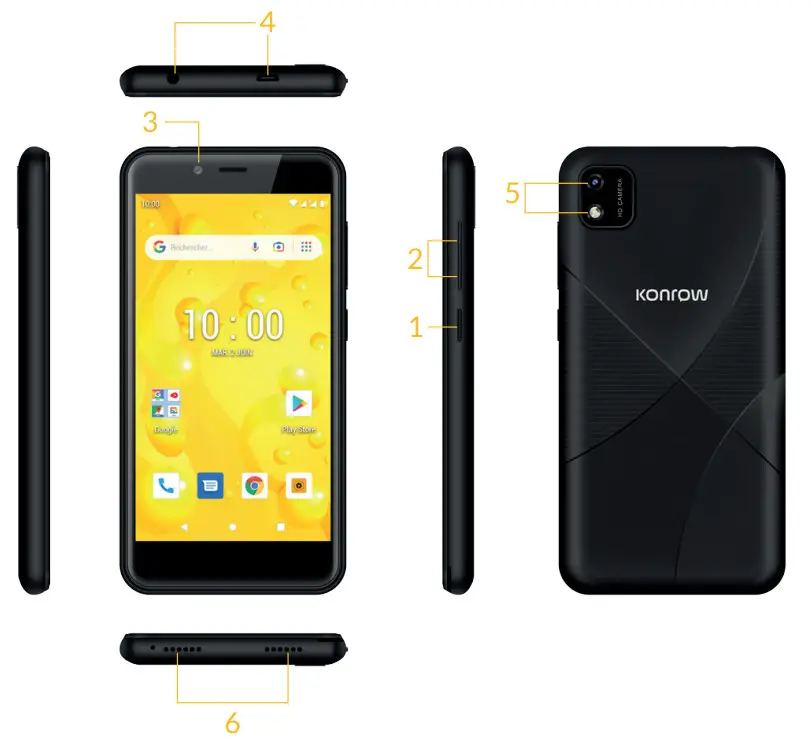 konrow Soft 5 Smartphone - Figure 1