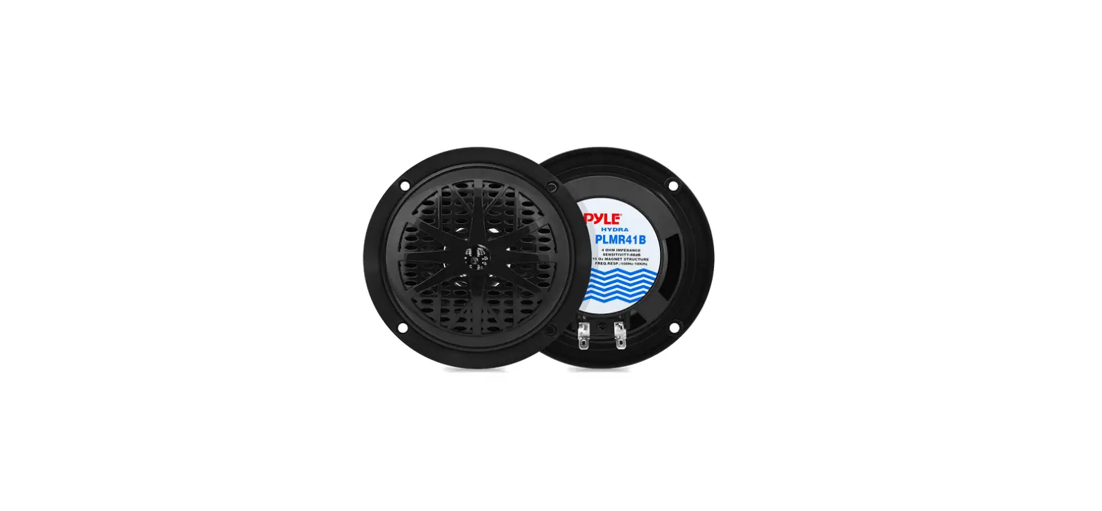 Pyle Plmr41b 4 Inch Dual Marine Speakers User Manual Pyle Plmr41b 4 Inch Dual Marine Speakers User Manual