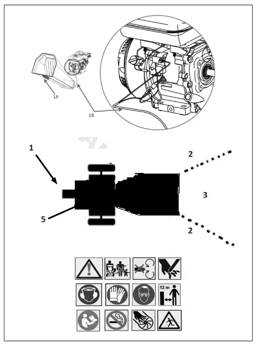 NAKAYAMA PRO GS8600 Gasoline Chipper Shredder - fig