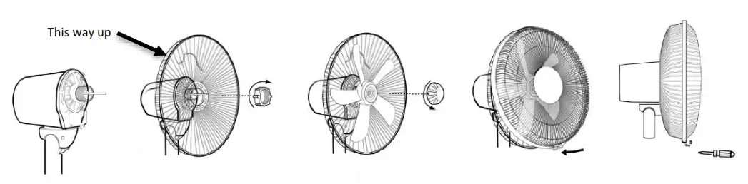 Goldair GCPF340B 40cm Whisper Quiet Pedestal Fan - fig 3