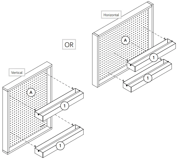 Teknik 5423411 Wall Mounted Peg Board-fig10