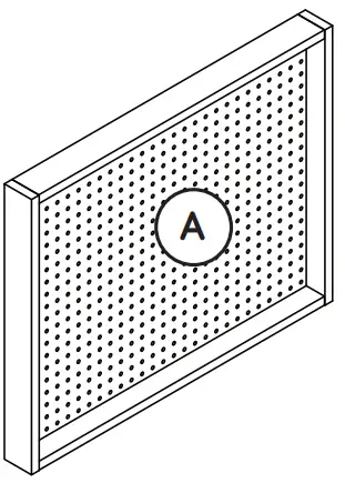 Teknik 5423411 Wall Mounted Peg Board-fig3