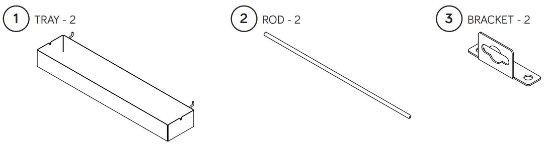 Teknik 5423411 Wall Mounted Peg Board-fig4
