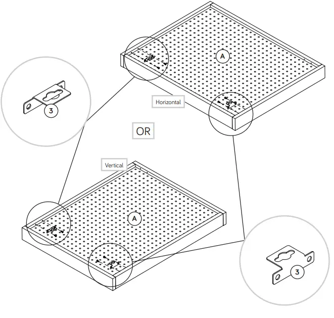 Teknik 5423411 Wall Mounted Peg Board-fig8