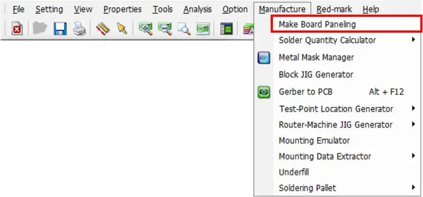 ALTAIR PollEx 2021.1 - Make Board Paneling 1