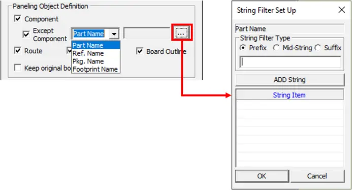 ALTAIR PollEx 2021.1 - Make Board Paneling GUI 4