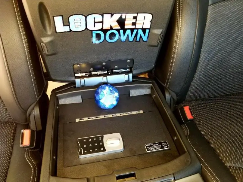 LOCK ER DOWN LD2028EX EXxtreme Console Safe - Tools Needed