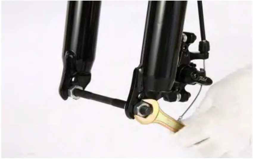 Install Front Wheel.