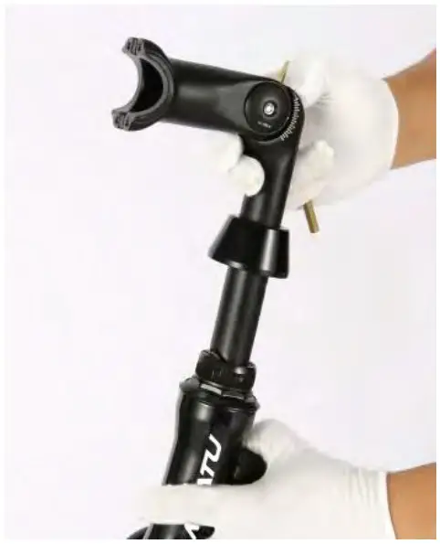 Install Stem and Handlebar.