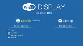 HUWAI-F Mini Projector for iPhone-12