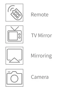 HUWAI-F Mini Projector for iPhone-15