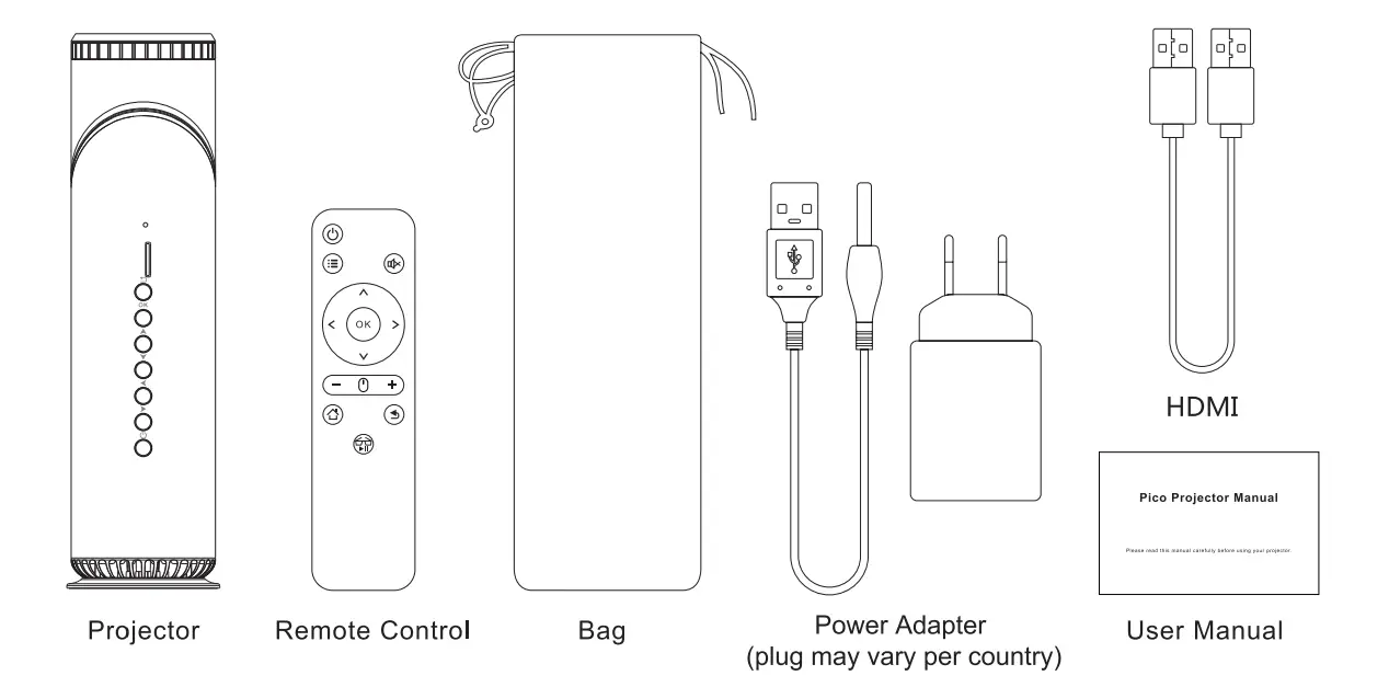 HUWAI-F Mini Projector for iPhone-25