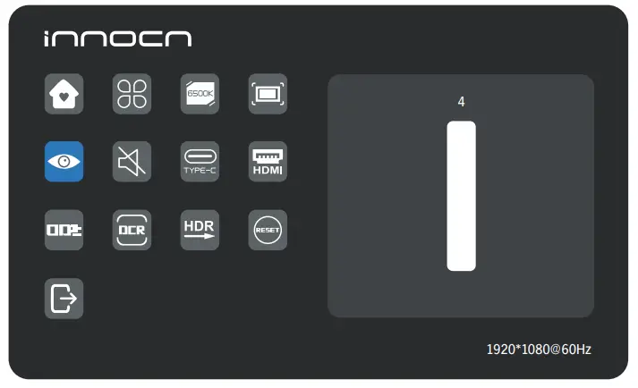 innocn N2F Portable Monitor - Eye protection level