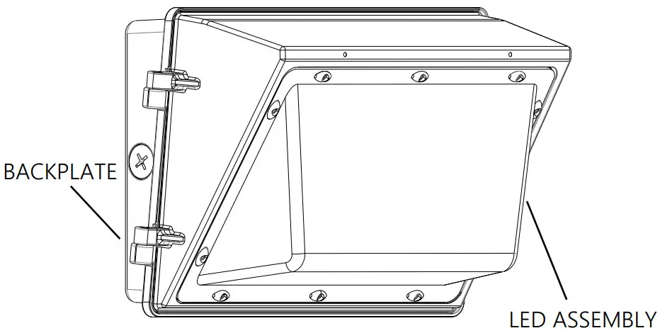 HOWARD LIGHTING MWP2 LED Lighting Fixture - FIGURE 1