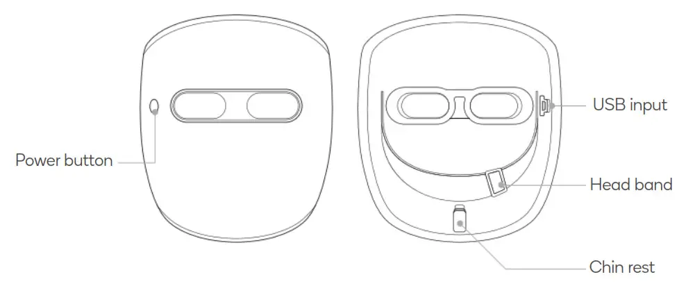 estelle ESNFRLEDMKA Wireless Near-Infrared - Mask