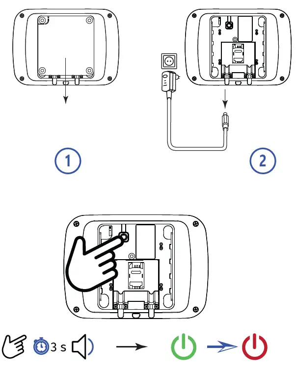 U-PROX Hub LTE Wireless Security Center 9