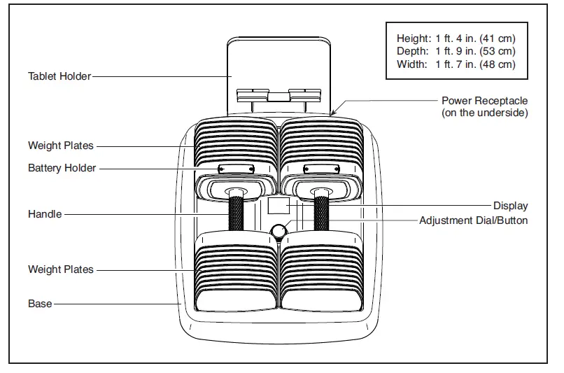 Nordic Track NTSAW23020 iSelect Adjustable Dumbbells 1