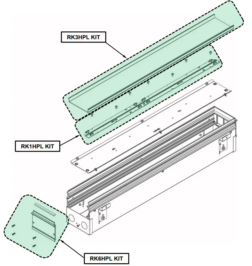 AcuityBrands HPL Luminaire Repair Kit - fig1