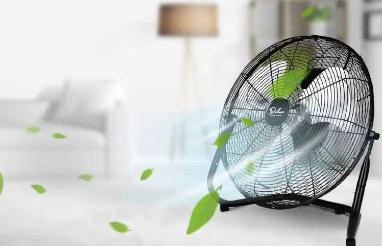 Aoibox SNMX-2861-18 3-Speed High-Velocity Industrial Heavy Duty Metal Floor Fan-1