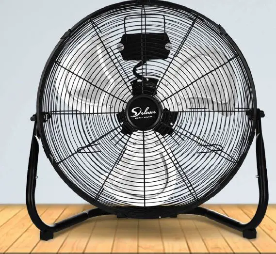 Aoibox SNMX-2861-18 3-Speed High-Velocity Industrial Heavy Duty Metal Floor Fan-3