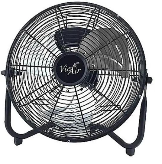 Aoibox SNMX-2861-18 3-Speed High-Velocity Industrial Heavy Duty Metal Floor Fan