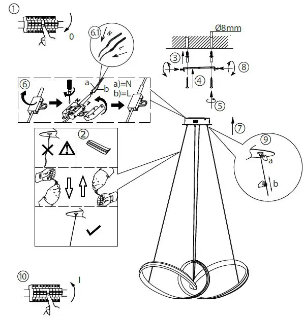 Paul Neuhaus 8292 LED Pendant Light-2