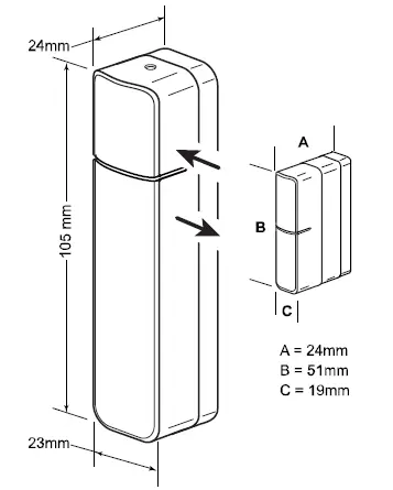 resideo-PROSIXCT-EU-ProSeries-Door-Window-Sensor-fig-2