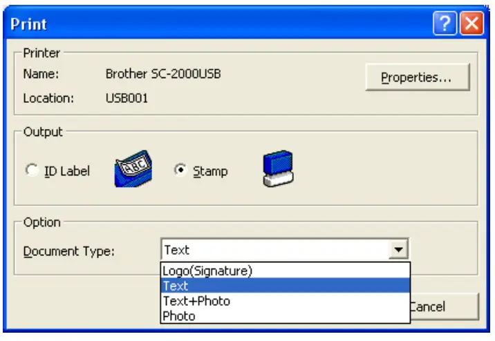 SC-2000USB Stamp Creator Brother Gulf - 31
