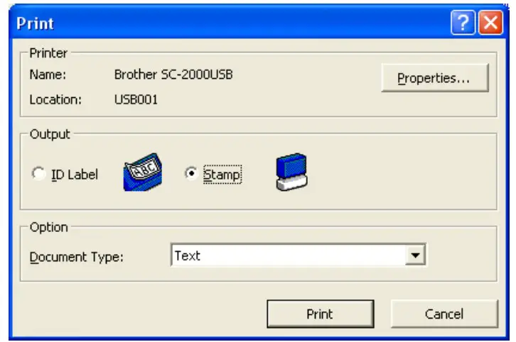 SC-2000USB Stamp Creator Brother Gulf - 32