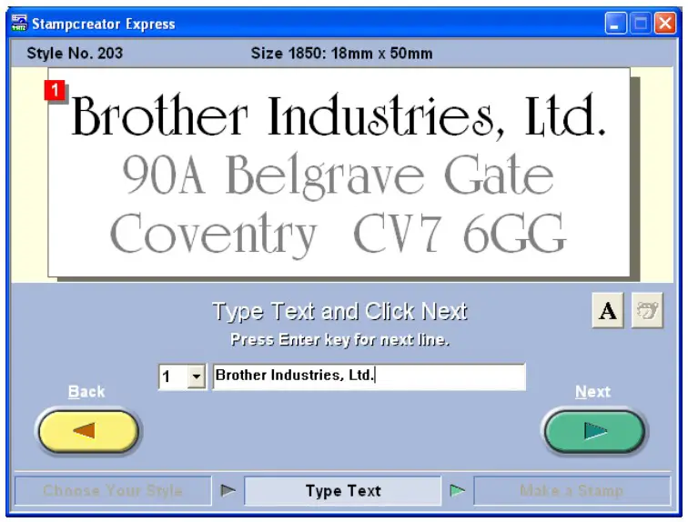 SC-2000USB Stamp Creator Brother Gulf - 38