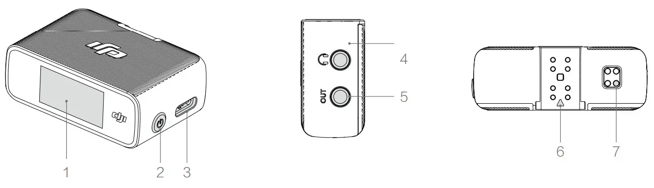 dji CPRN0000030801 Mic Integrated Wireless Microphone System - DJI Mic Receiver