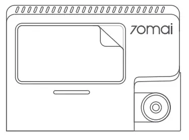 70MAI A800S 4K Dash Cam - Installation 4