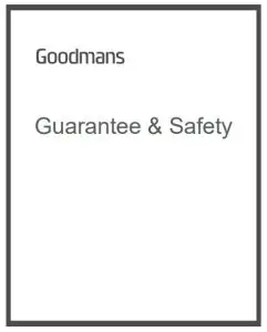 Safety & Guarantee Leaflet