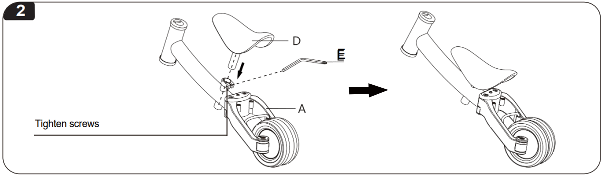 besrey BR C727S Foldable Children Tricycle - FIGURE 4