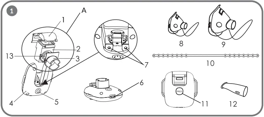 LOC-NEBI lionelo Nebi Air Mask A01