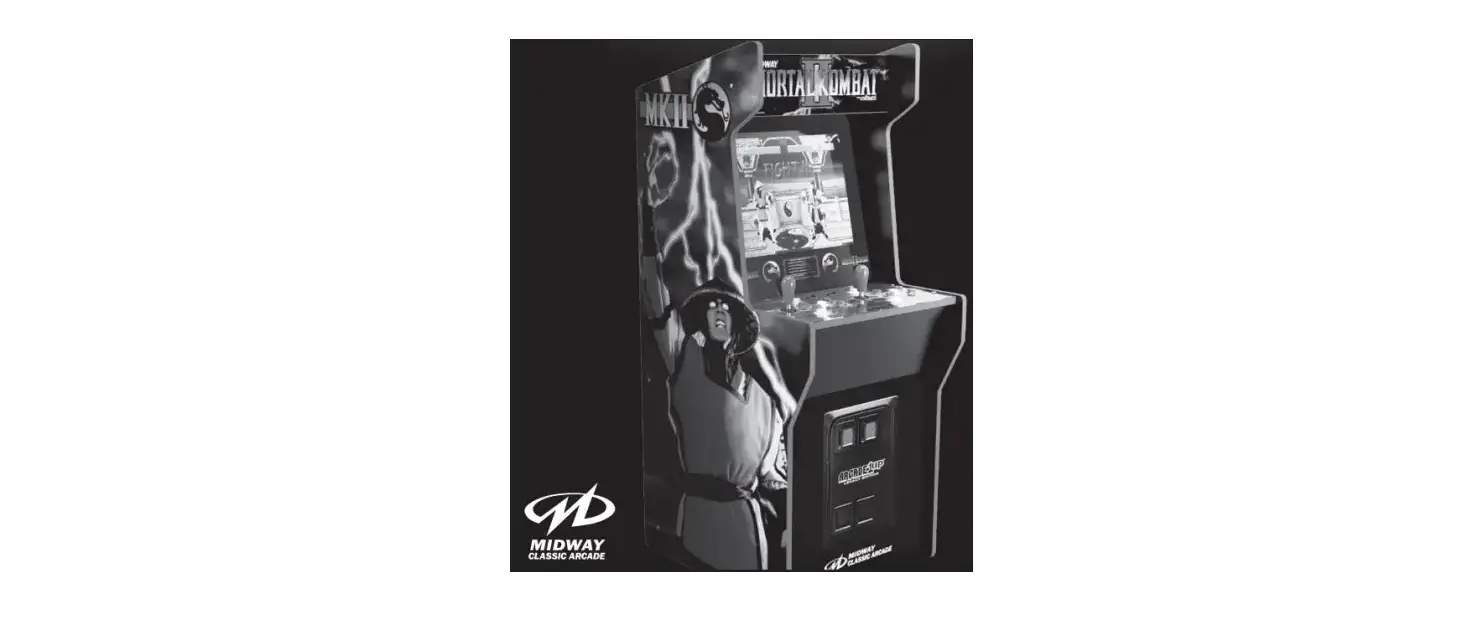 Arcade 1up Midway Legacy Arcade Machine User Manual Arcade 1up Midway Legacy Arcade Machine User Manual