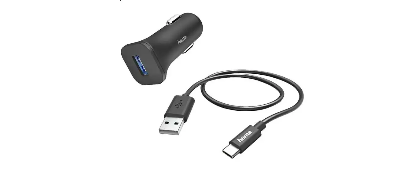 Hama 00 210581 Car Charger Usb-c Instruction Manual