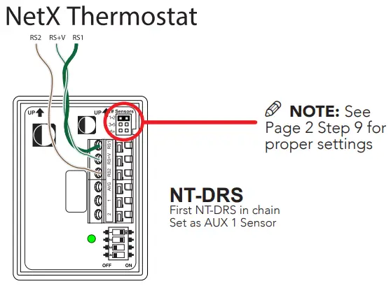 Network-Thermostat-NetX-NT-DRS-Duct-Remote-Sensor-fig-12