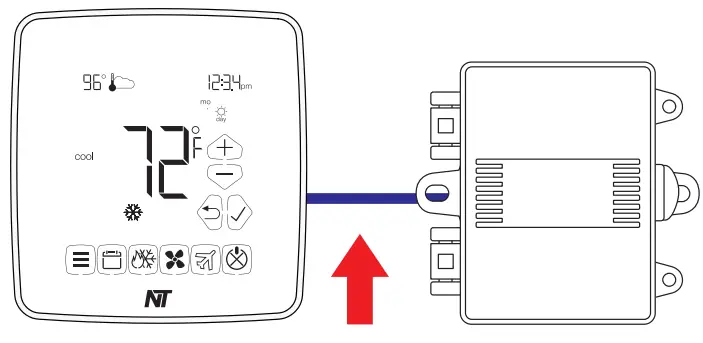 Network-Thermostat-NetX-NT-DRS-Duct-Remote-Sensor-fig-3