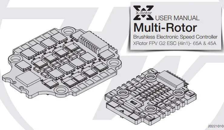 Hobbywing Multi-rotor Brushless Electronic Speed Controller User Manual