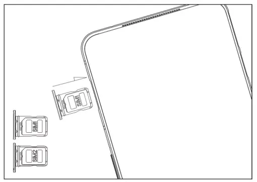 Installation of SIM card