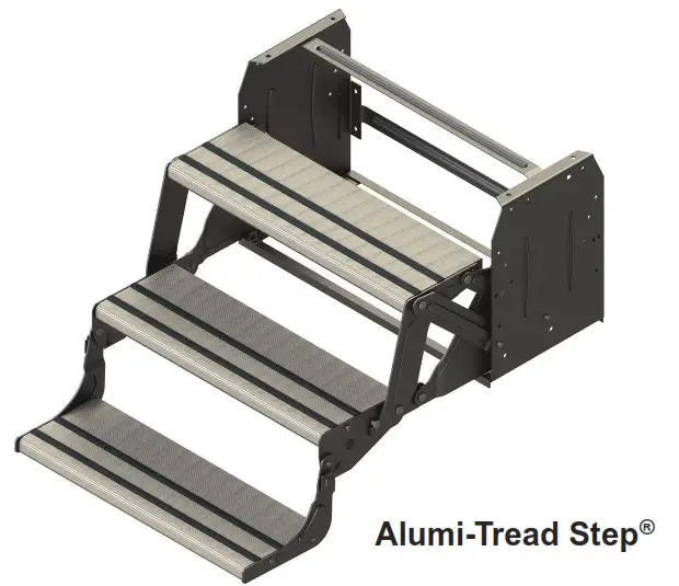 LIPPERT CCD-0001644 Tread Lite Steel Steps -Part 1s