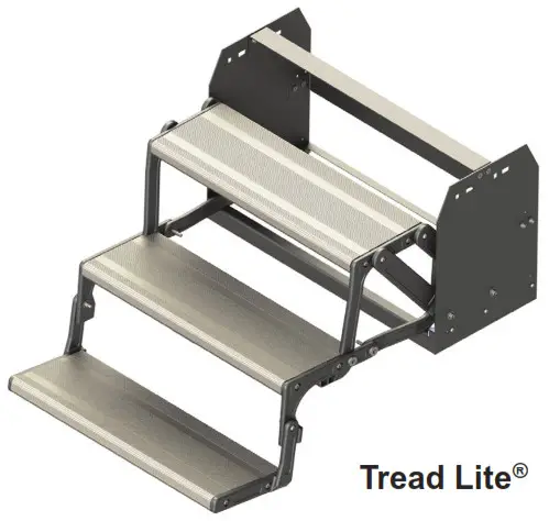 LIPPERT CCD-0001644 Tread Lite Steel Steps -Part Numbers