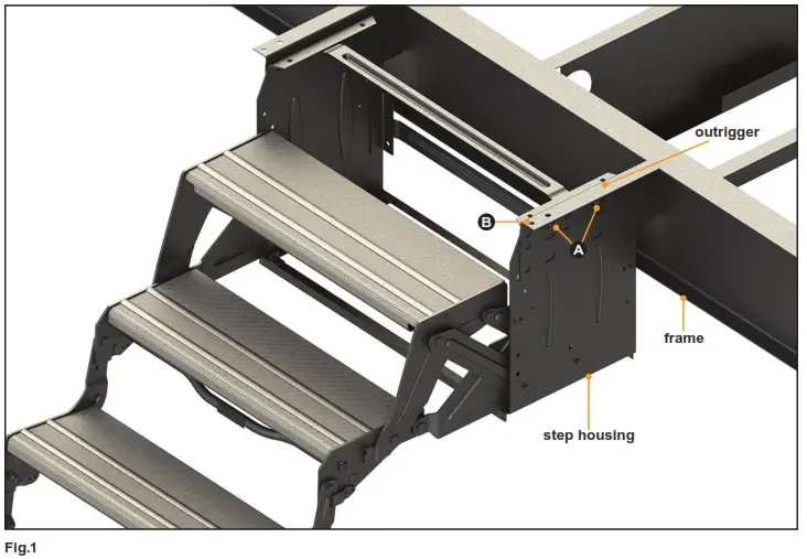 LIPPERT CCD-0001644 Tread Lite Steel Steps -Part Numbers1