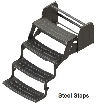LIPPERT CCD-0001644 Tread Lite Steel Steps -steels