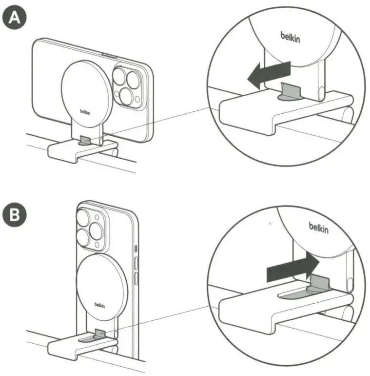 belkin 599007BTGY iPhone Mount with MagSafe for Mac Desktops and Displays-FIG4