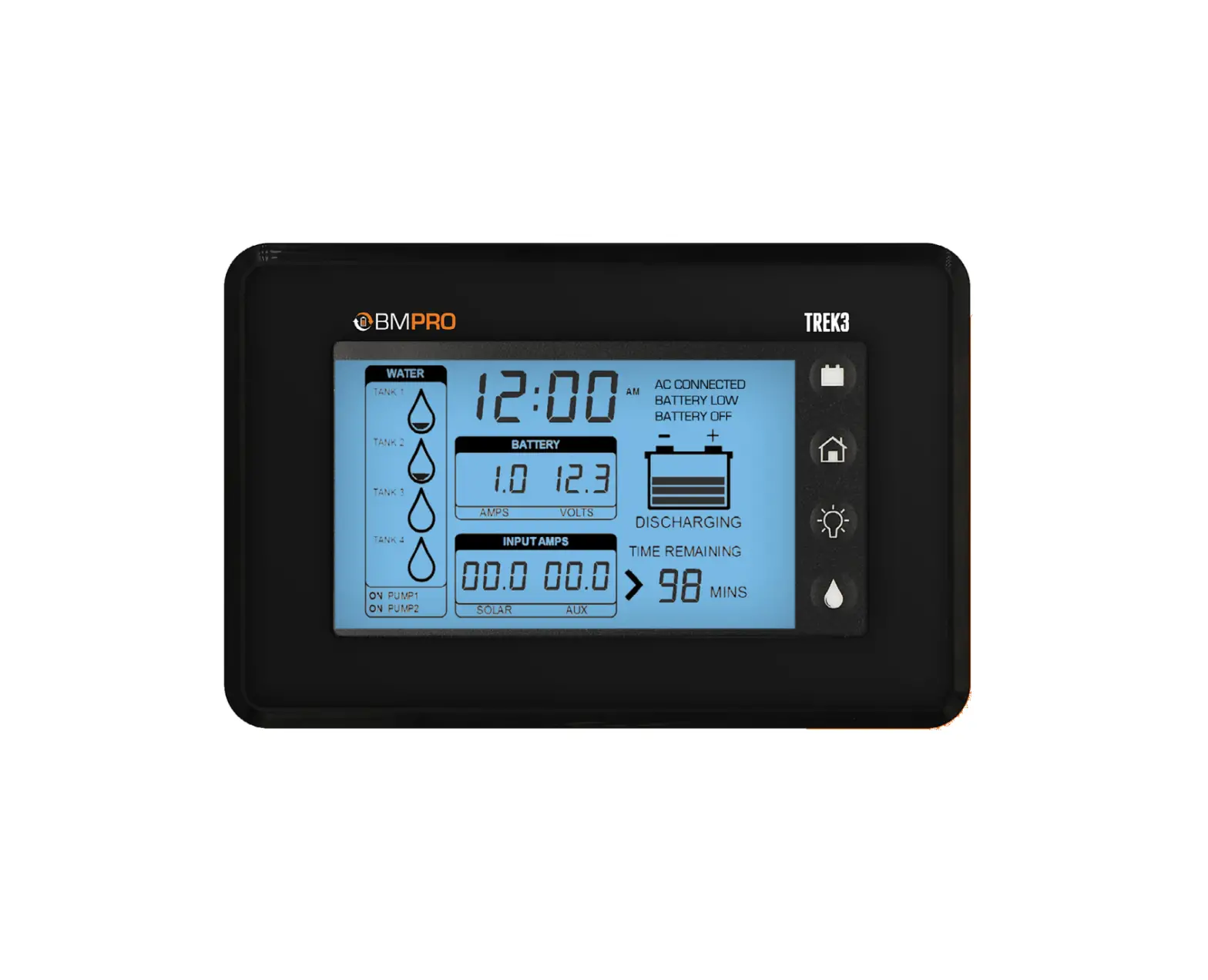 Bmpro Trek3 Caravan Battery Monitor Owner's Manual