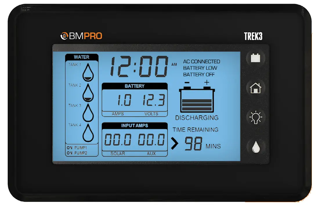 BMPRO Trek3 Caravan Battery Monitor 