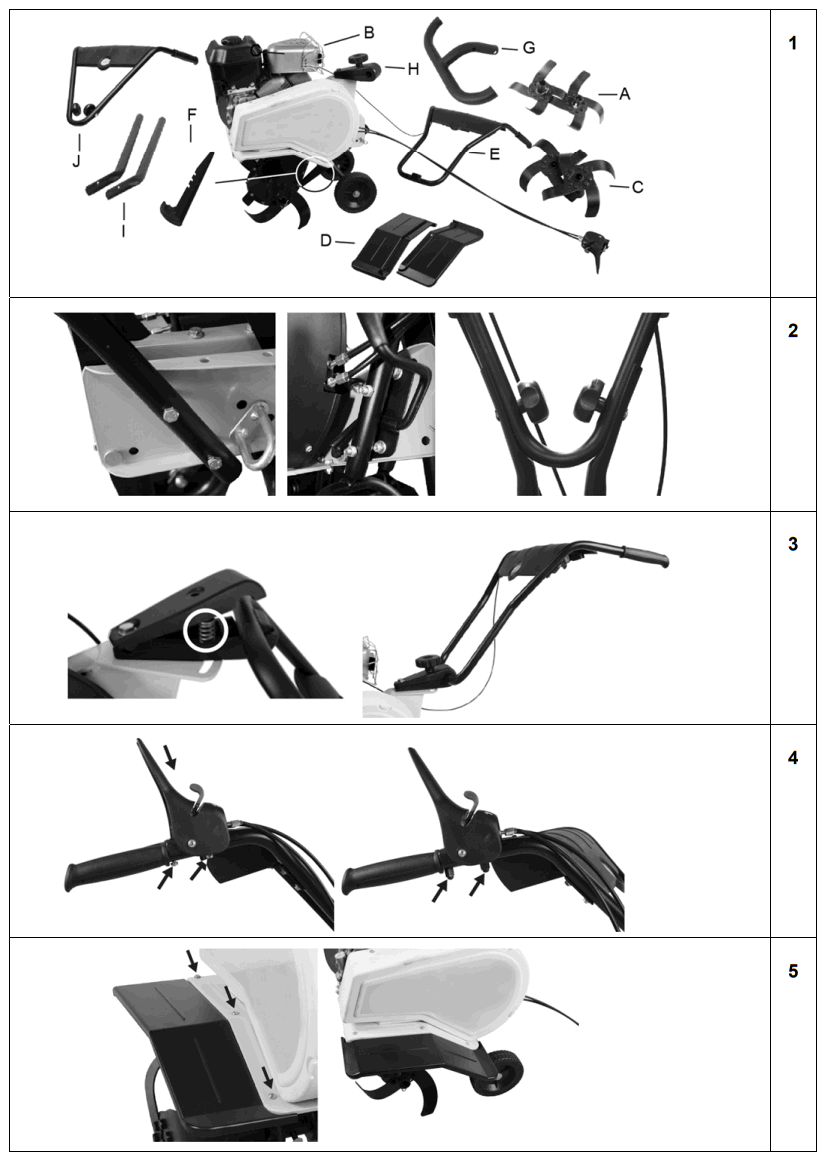 westfalia TX611TG Motor Hoes and Motor Tillers 1